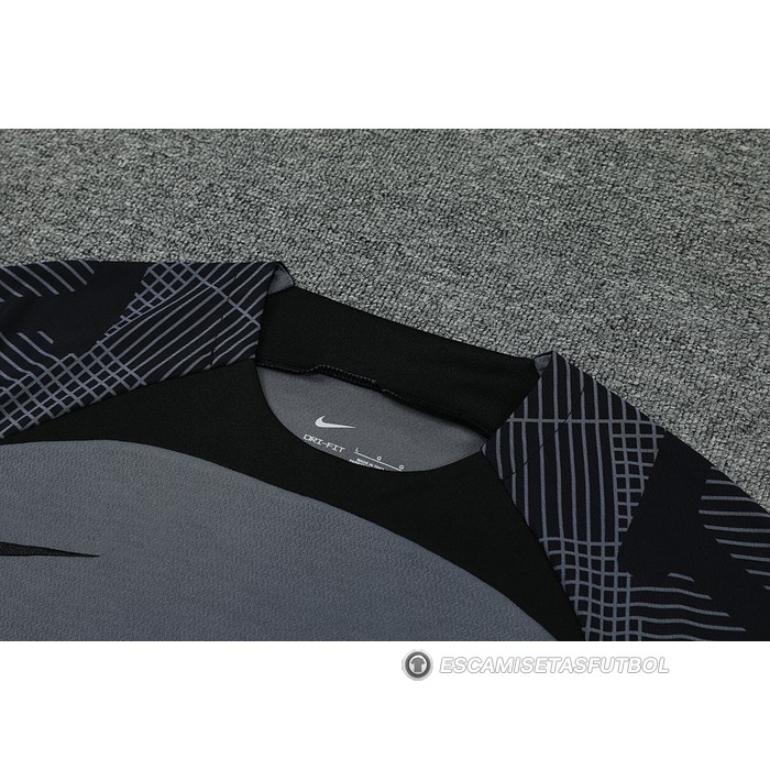 Chandal del Barcelona Manga Corta 22-23 Gris - Pantalon Corto